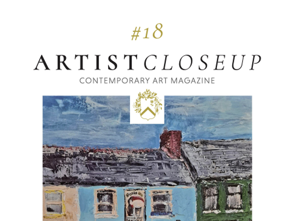 Cover of Artistcloseup Contemporary Art Magazine issue 18